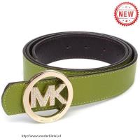 michael kors logo-medallion leer groot groen accessoires Stijl Populaire ghydn973